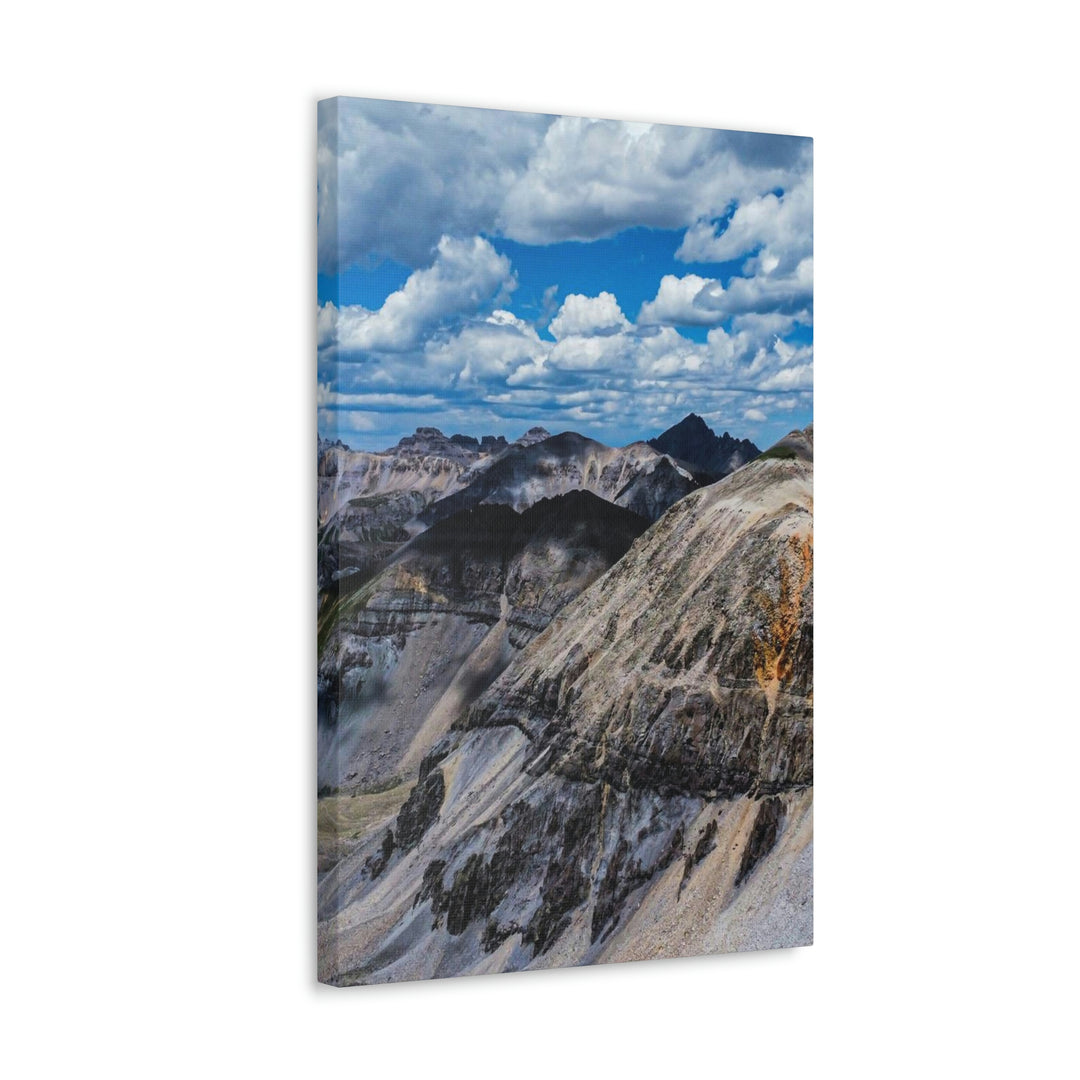 Imogene Pass From the Air - Canvas