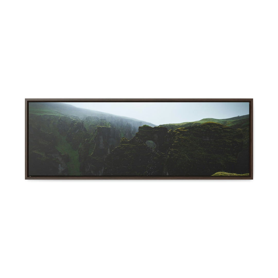 Mystical Canyon - Canvas with Frame