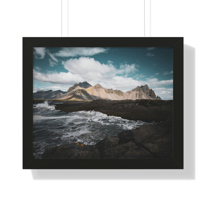 Crashing Sea - Framed Print