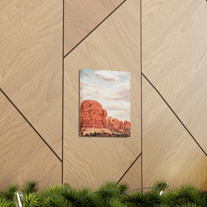 A Desert Sunset - Canvas