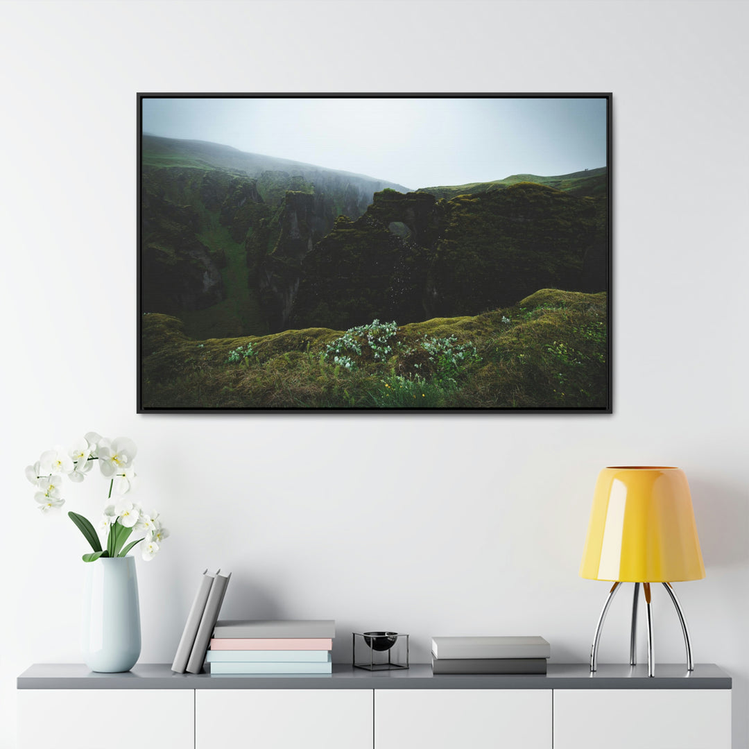 Mystical Canyon - Canvas with Frame