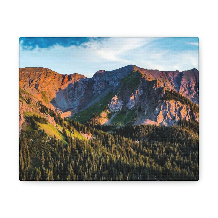 Fading Mountain Light - Canvas