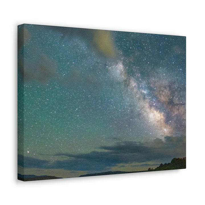 Milky Way Through the Clouds Part 1 - Canvas