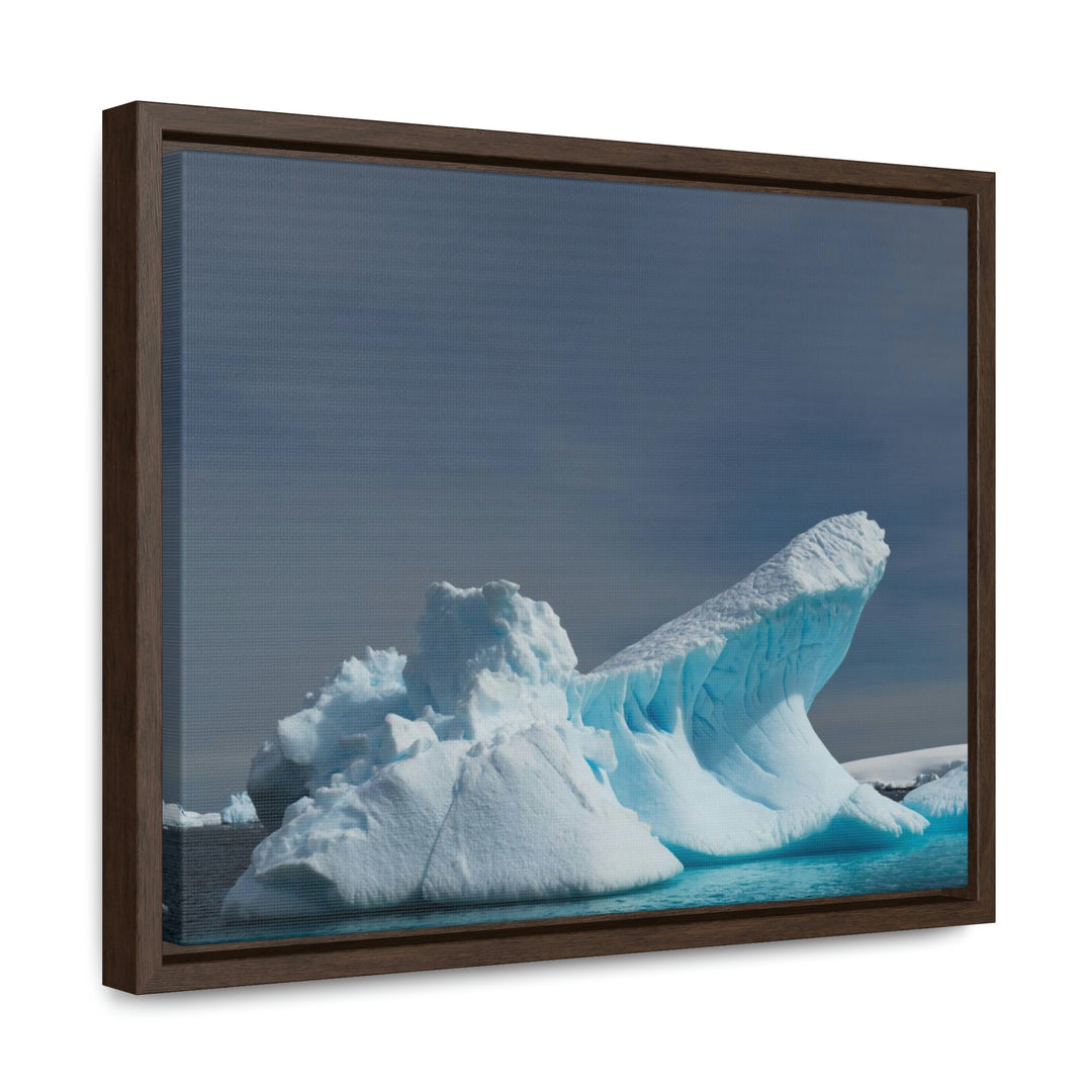 The Angles of an Iceberg - Canvas with Frame