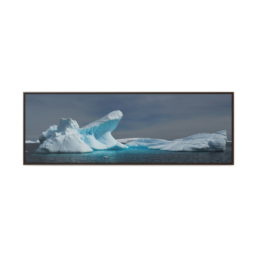 The Angles of an Iceberg - Canvas with Frame