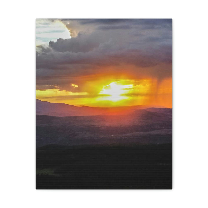 Rainy Sunset - Canvas