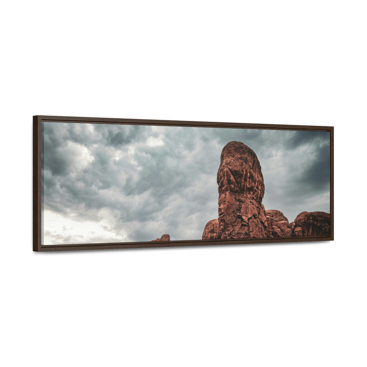 Dramatic Rocks - Canvas with Frame