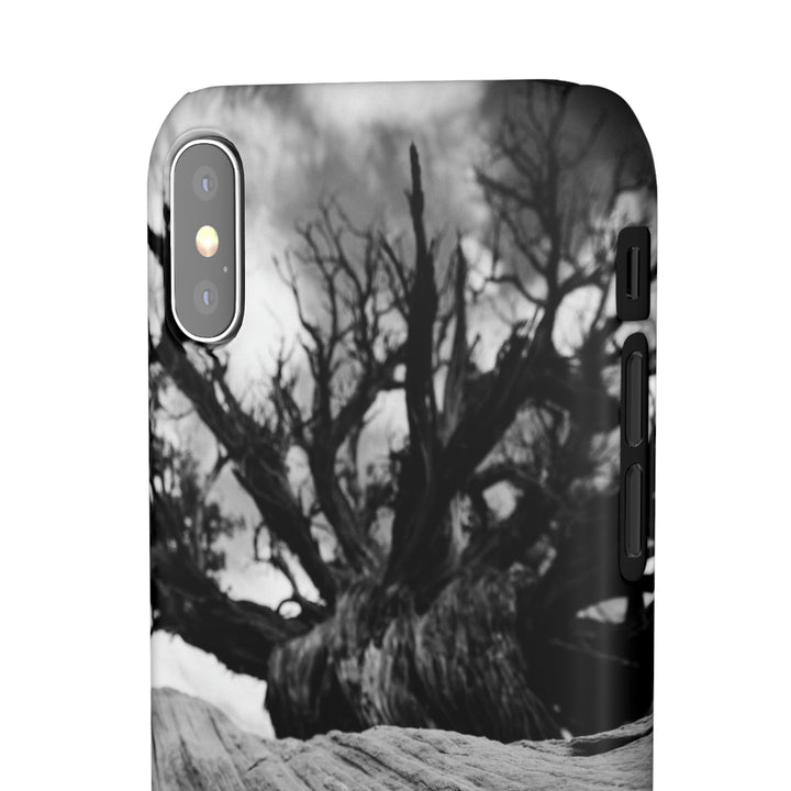 Desert Reach in Black and White - Phone Case