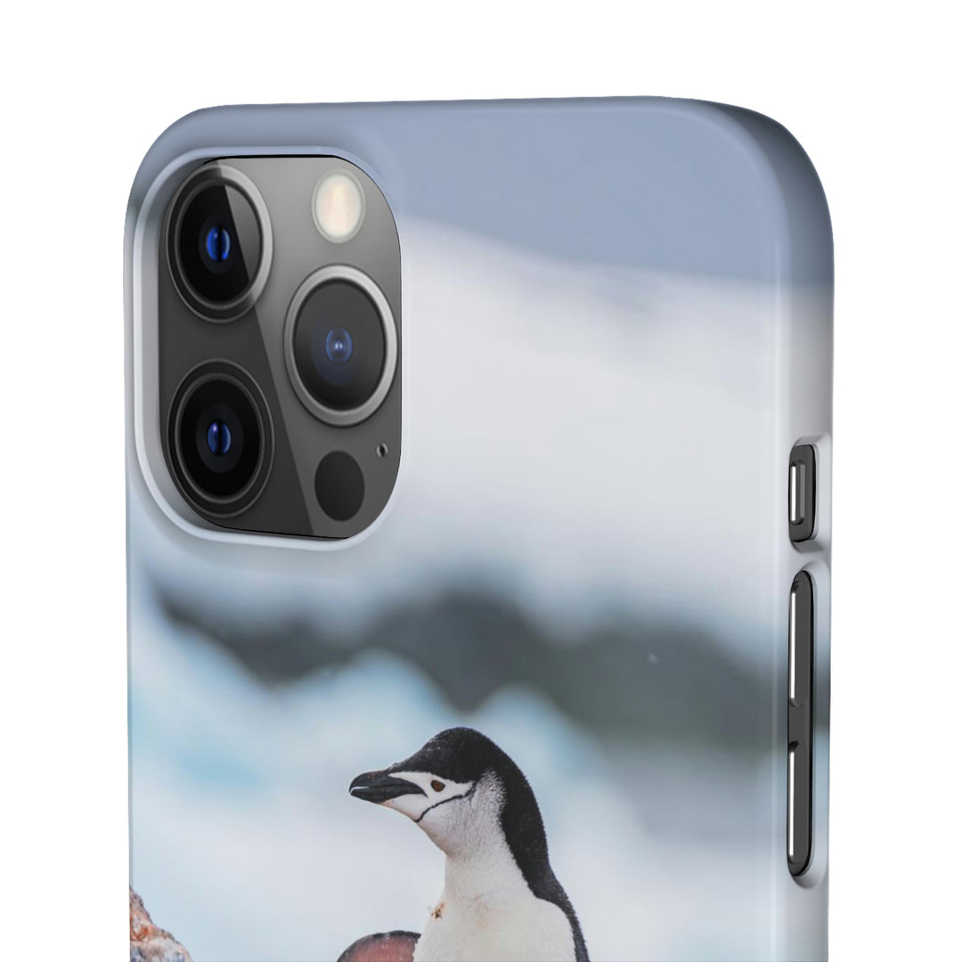 Stretched Penguin - Phone Case