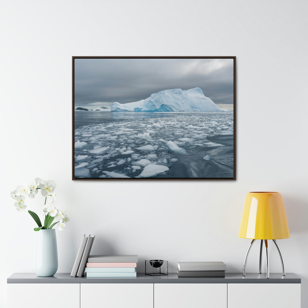 Lane of Ice - Canvas with Frame