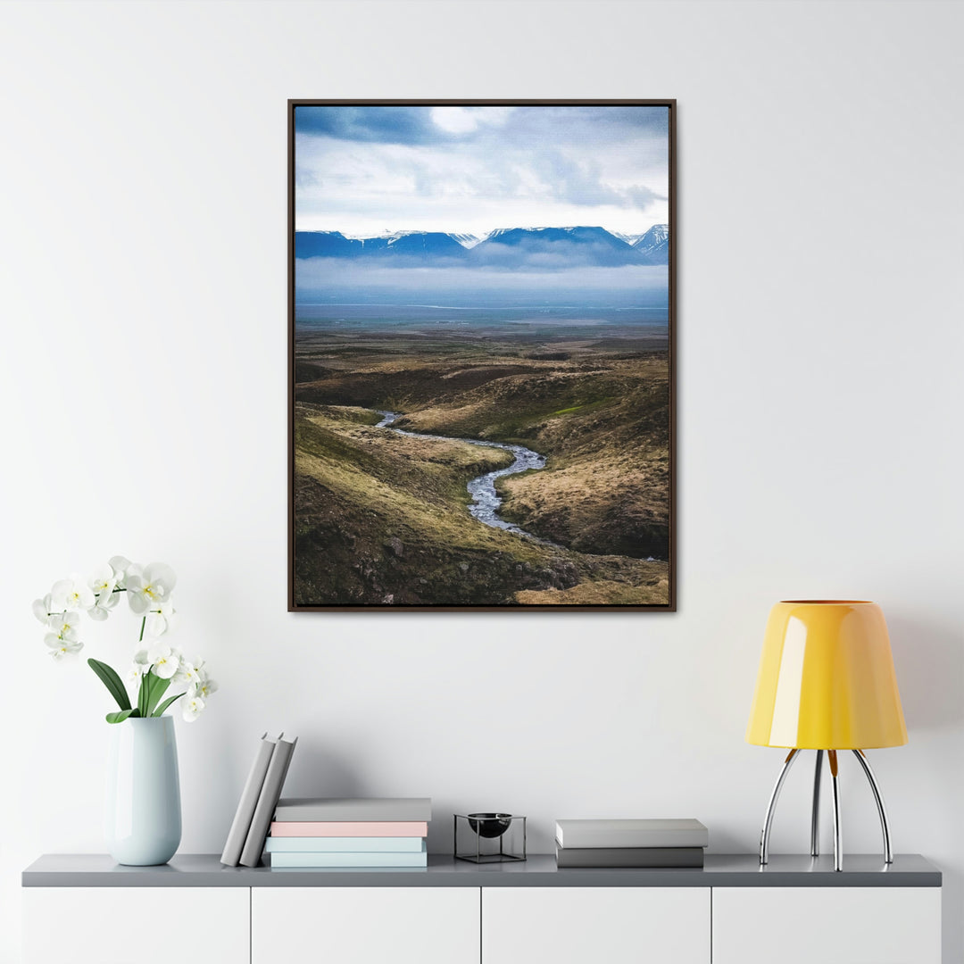 The Fog Approaches - Canvas with Frame