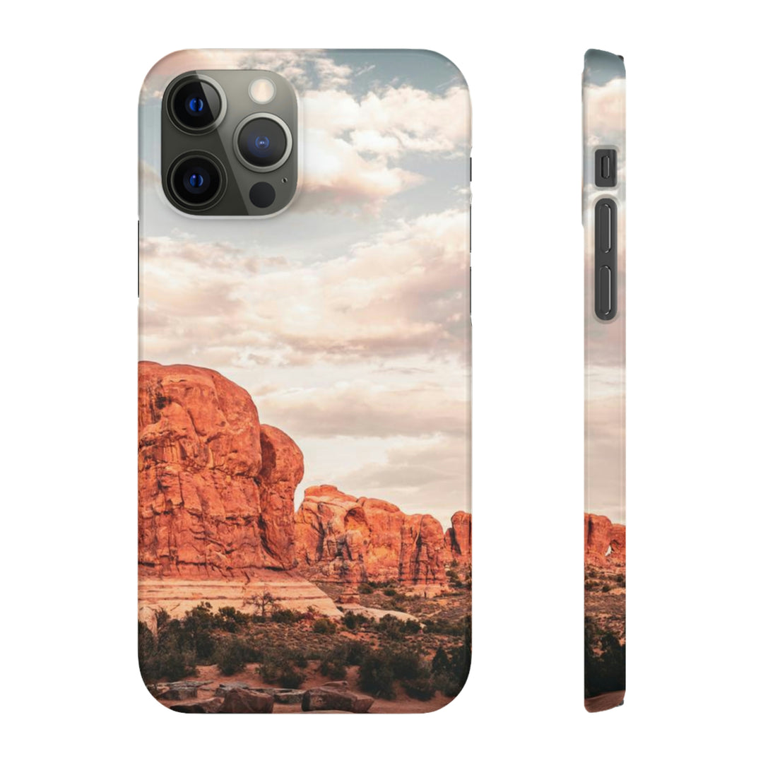 A Desert Sunset - Phone Case