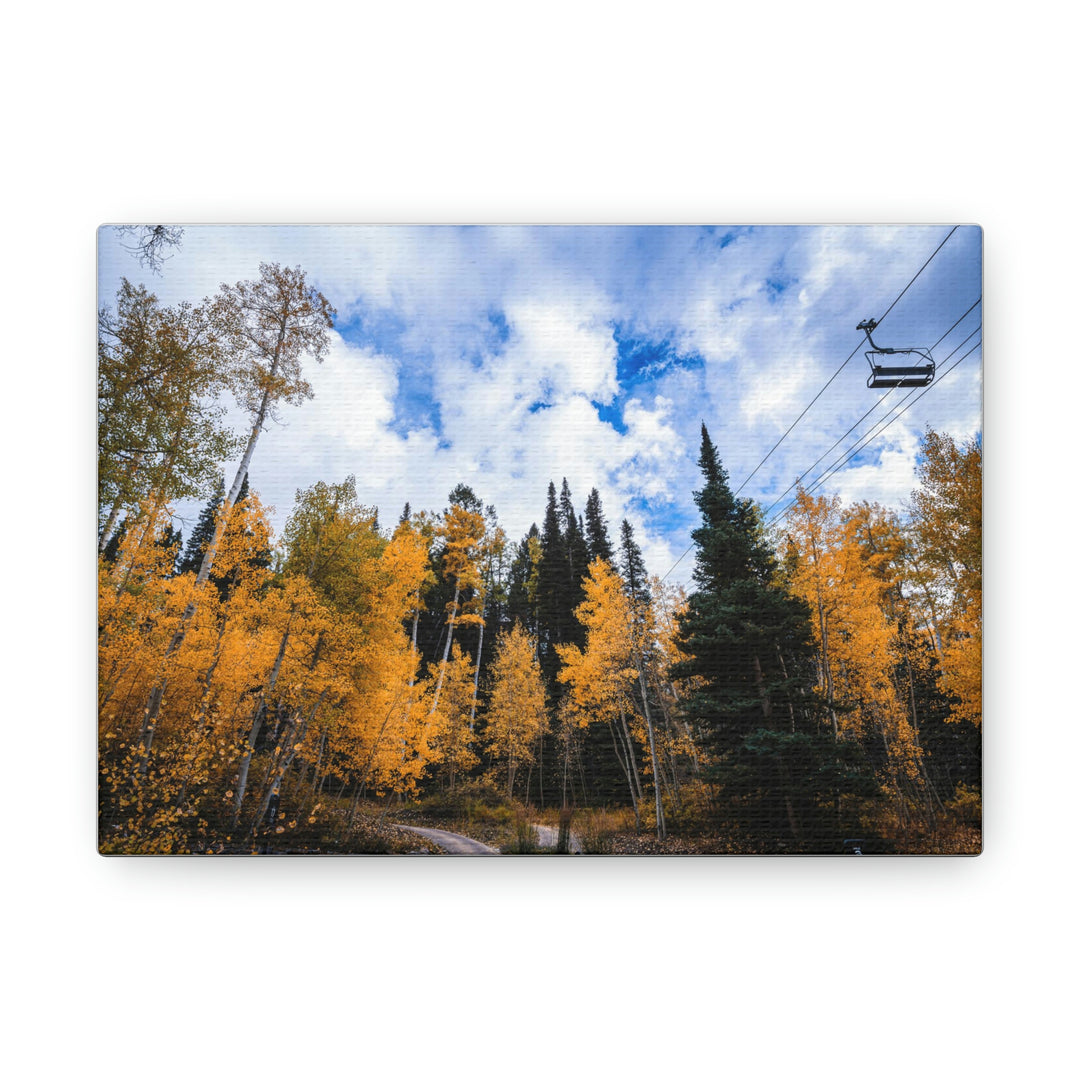 Chairlift in Suspension - Canvas