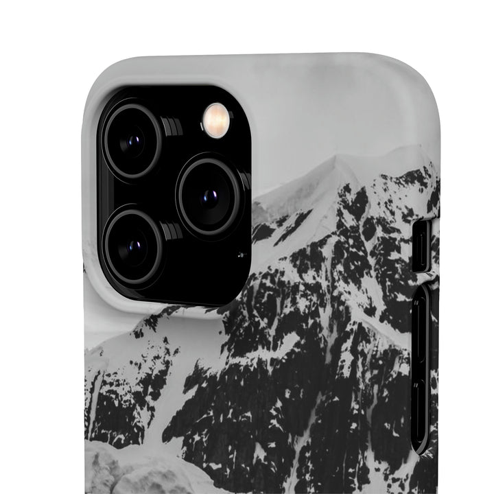 Reflected Calm in Black and White - Phone Case