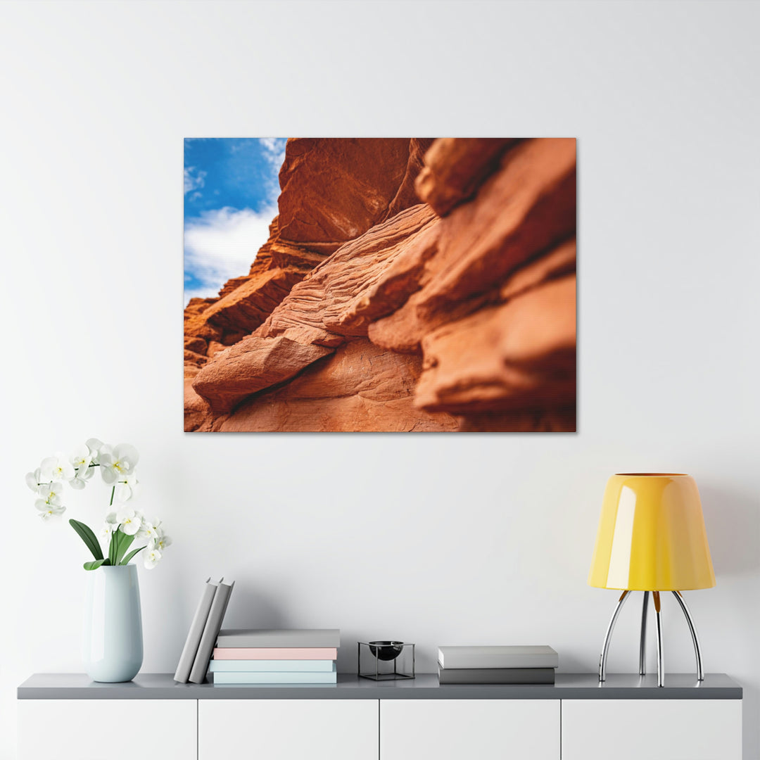 Layers of Rock - Canvas