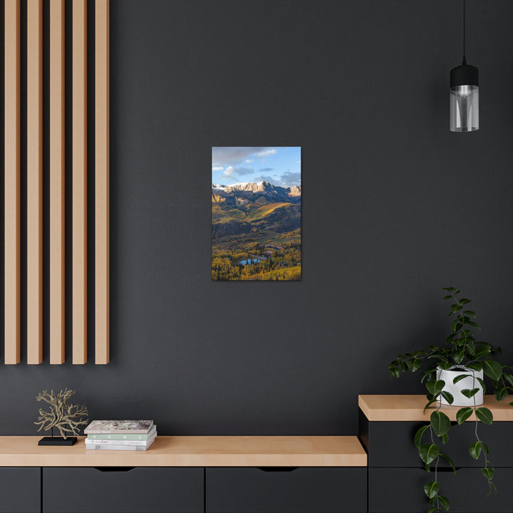 Glowing Mountainside - Canvas