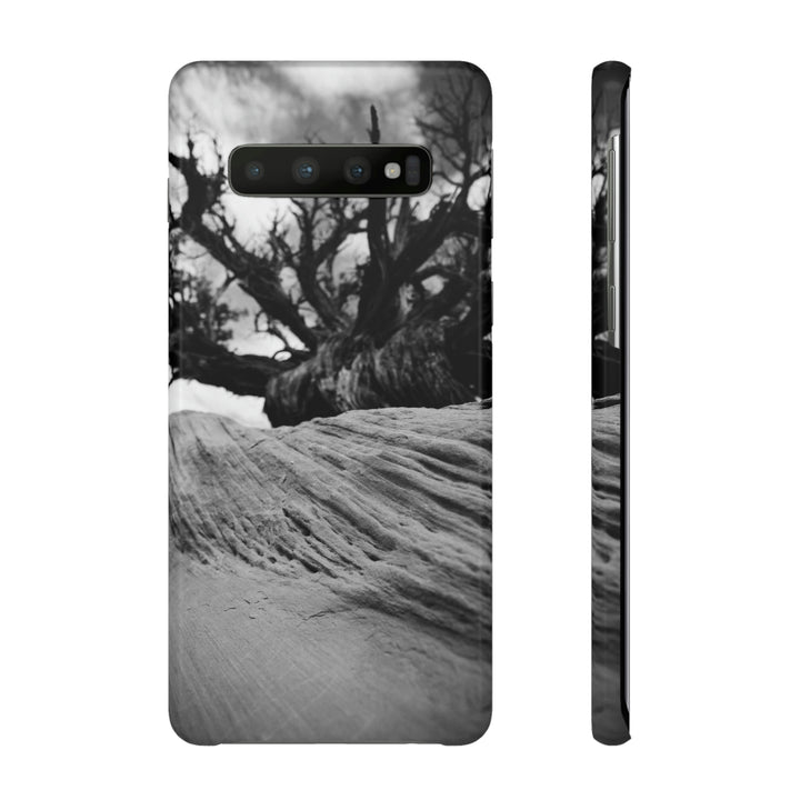 Desert Reach in Black and White - Phone Case