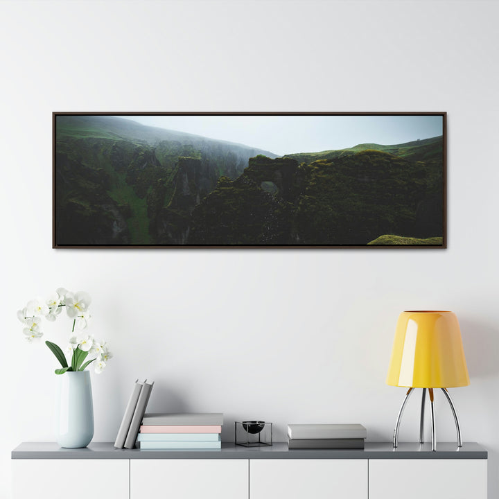 Mystical Canyon - Canvas with Frame