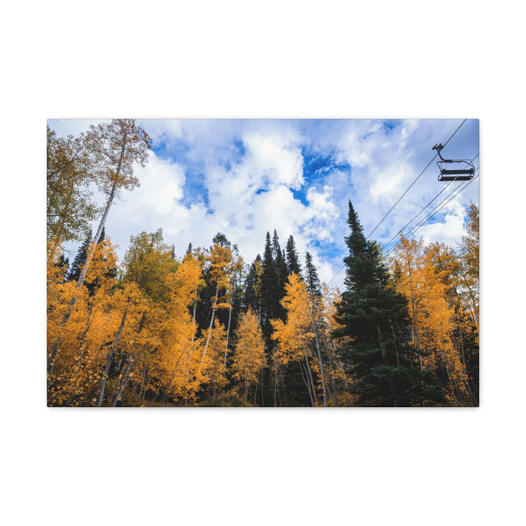 Chairlift in Suspension - Canvas