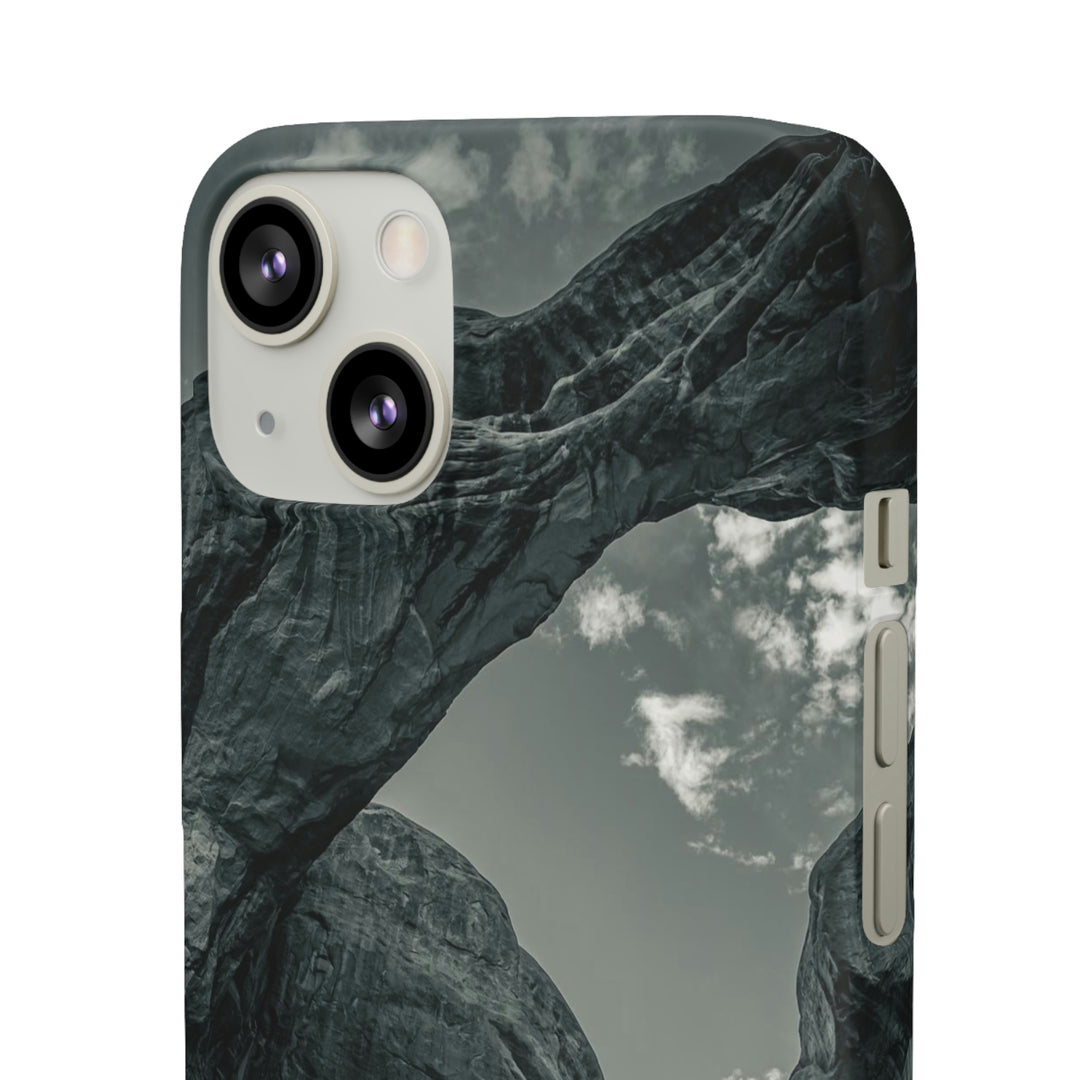 Natural Frames Part 4 in Black and White - Phone Case