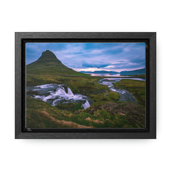 An Icelandic Sunset - Canvas with Frame