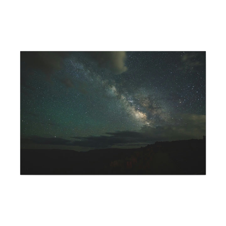 Milky Way Through the Clouds Part 2 - Canvas