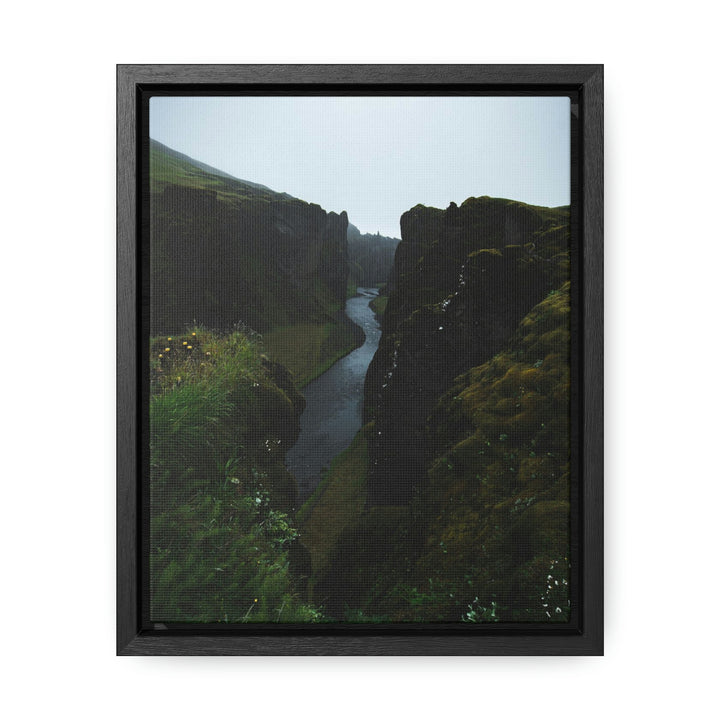 A View of the River - Canvas with Frame