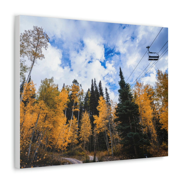 Chairlift in Suspension - Canvas