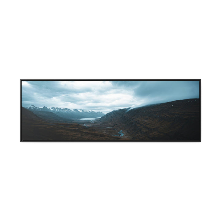 Icelandic Scene - Canvas with Frame