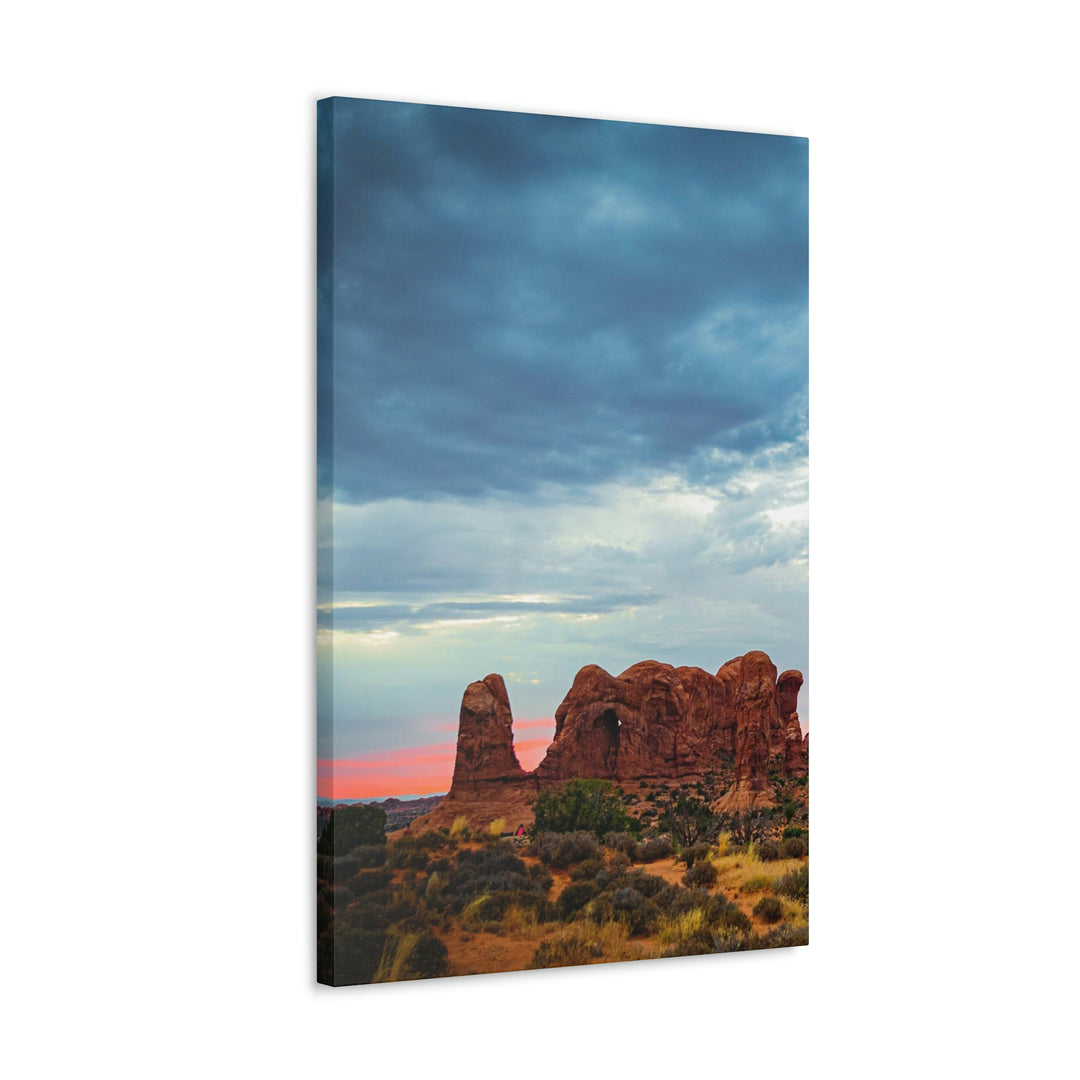 Arches at Sunset - Canvas