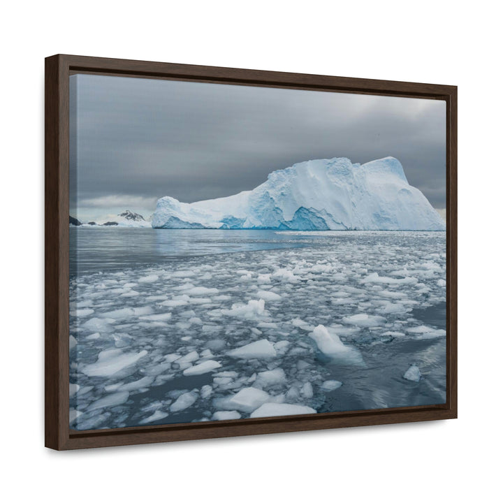 Lane of Ice - Canvas with Frame