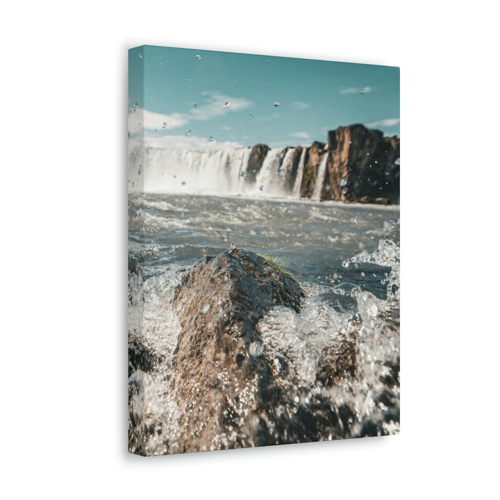 Goðafoss Splash - Canvas