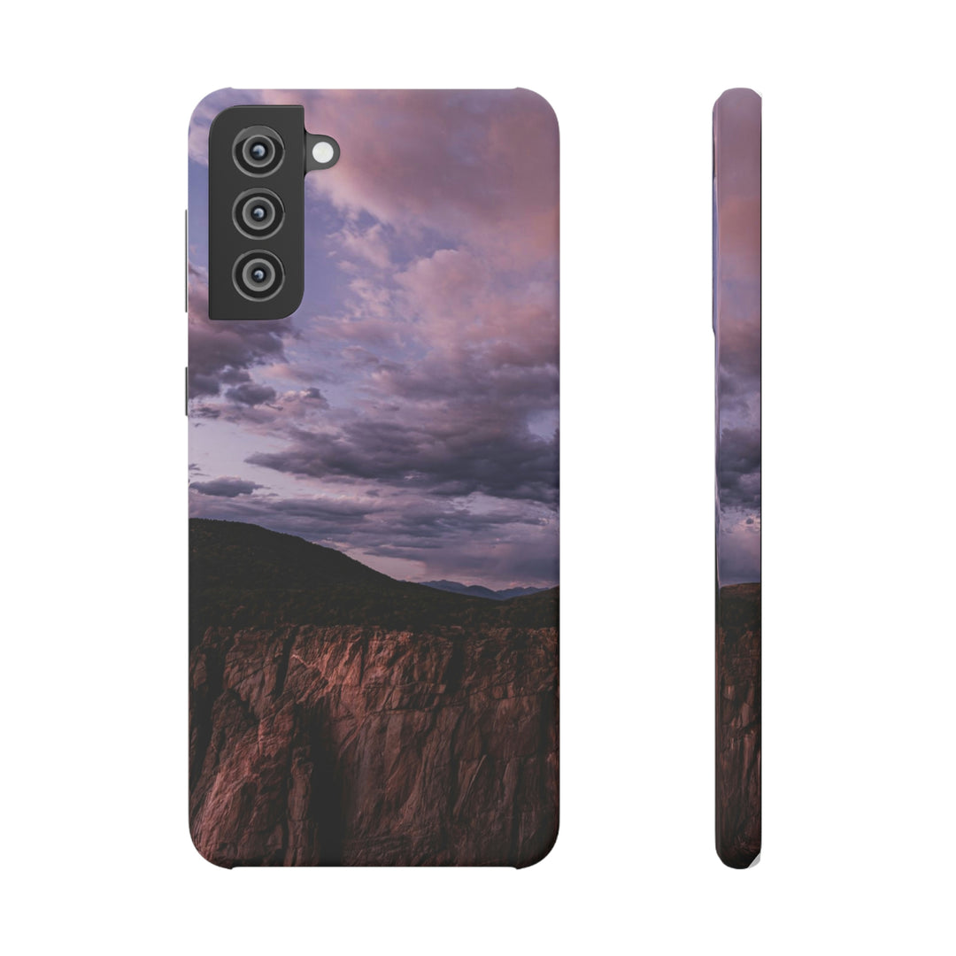 Painted Wall at Sunset Part 3 - Phone Case