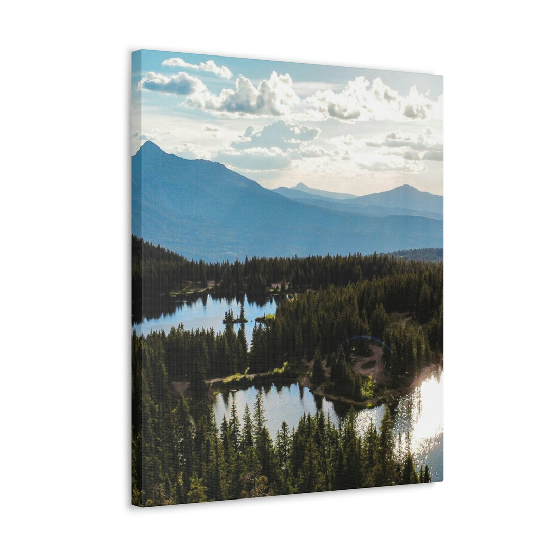 Cool Mountain Lakes - Canvas