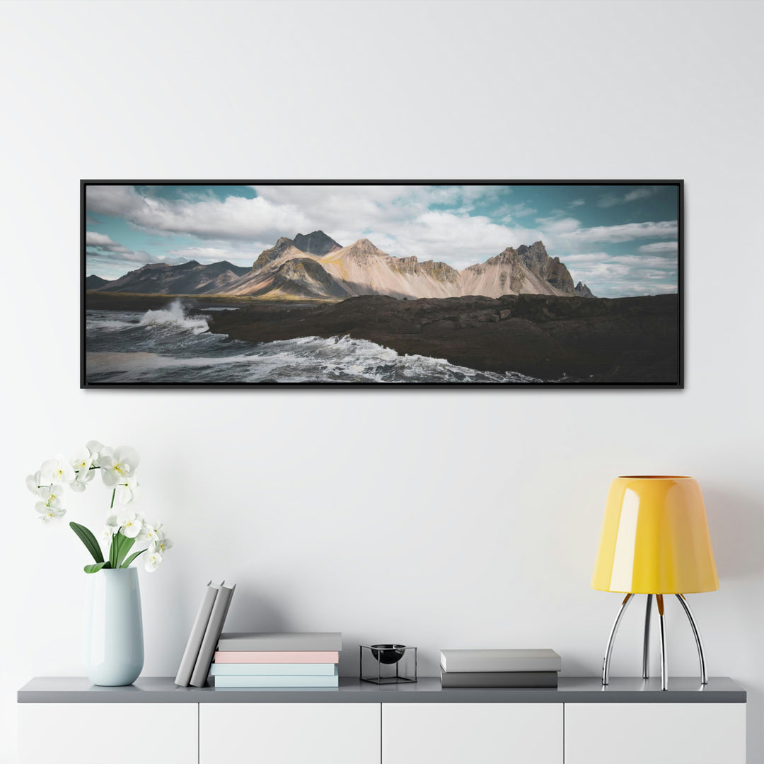 Crashing Sea - Canvas with Frame