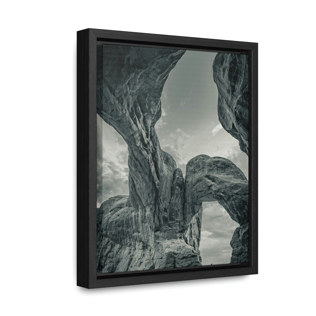 Natural Frames Part 1 in Black and White - Canvas with Frame