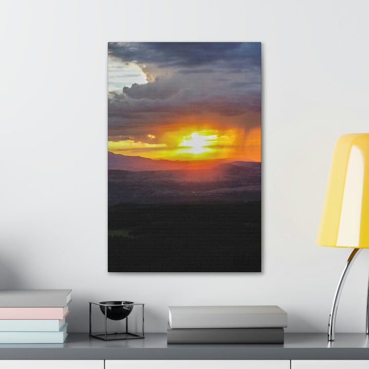 Rainy Sunset - Canvas