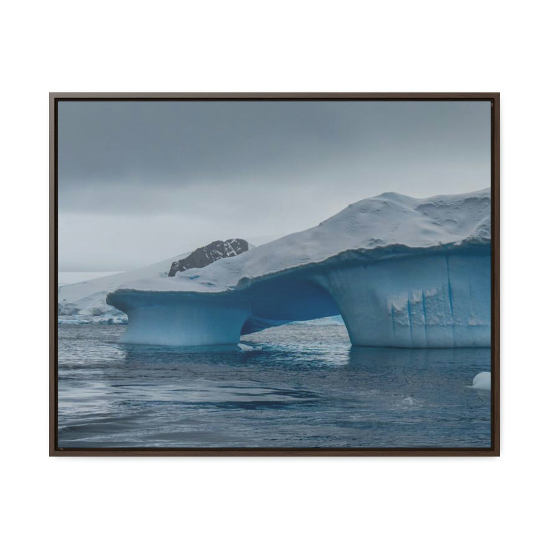 Textured Ice - Canvas with Frame