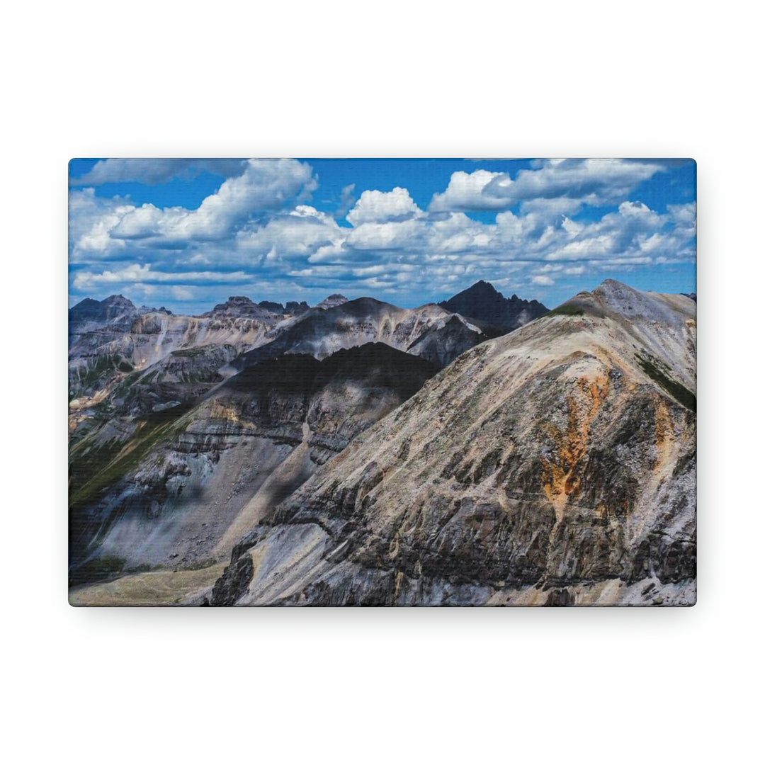 Imogene Pass From the Air - Canvas