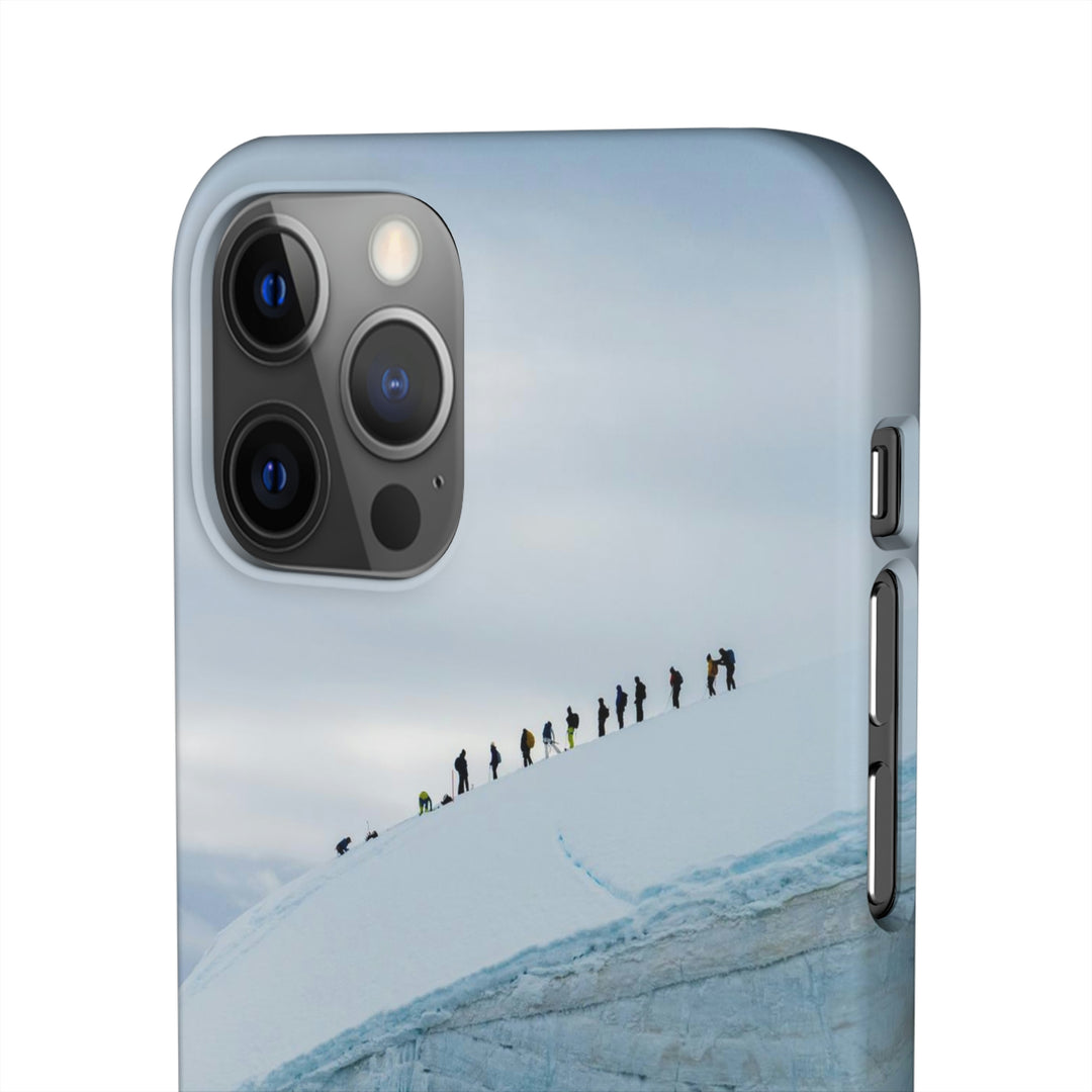 Preparing for the Climb - Phone Case