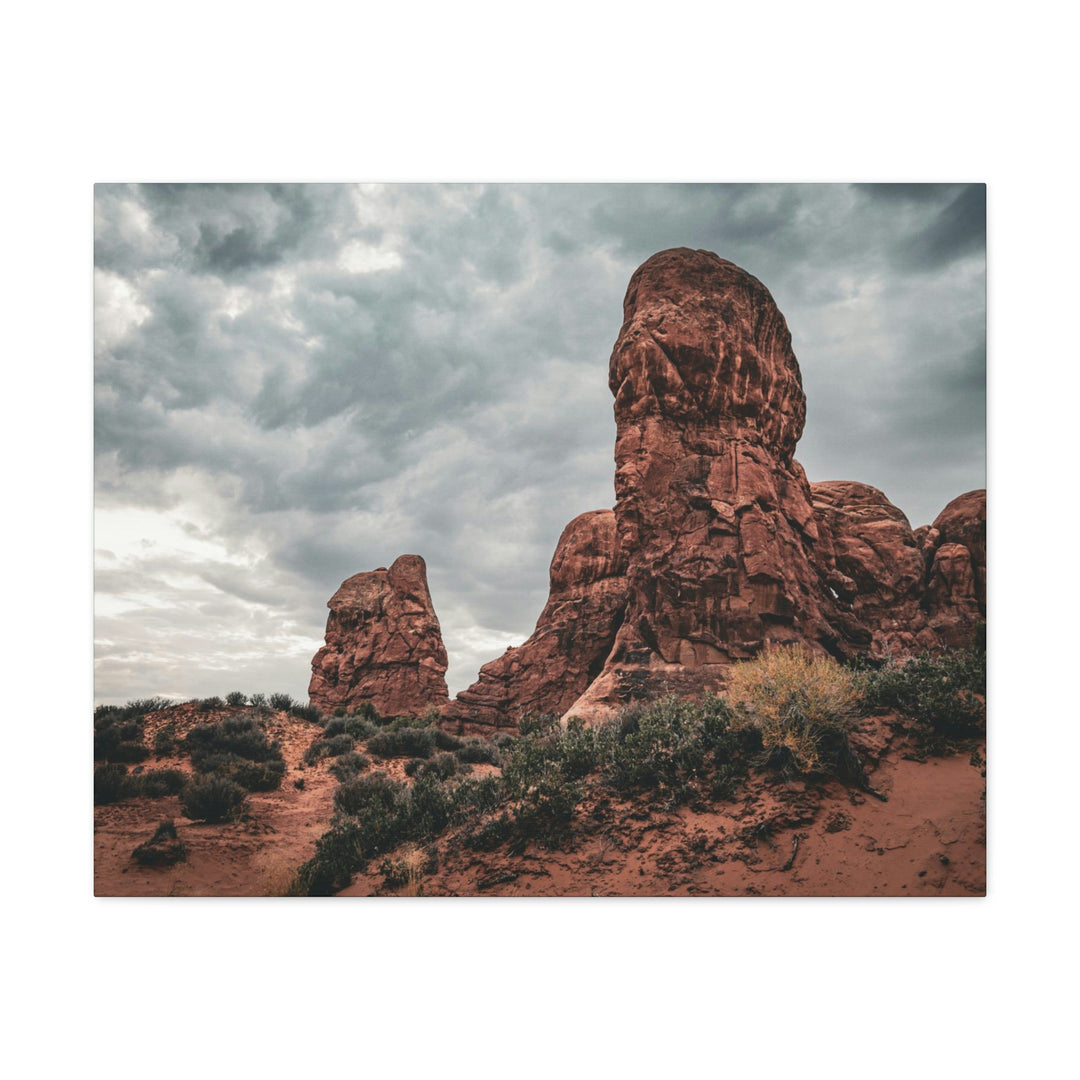 Dramatic Rocks - Canvas