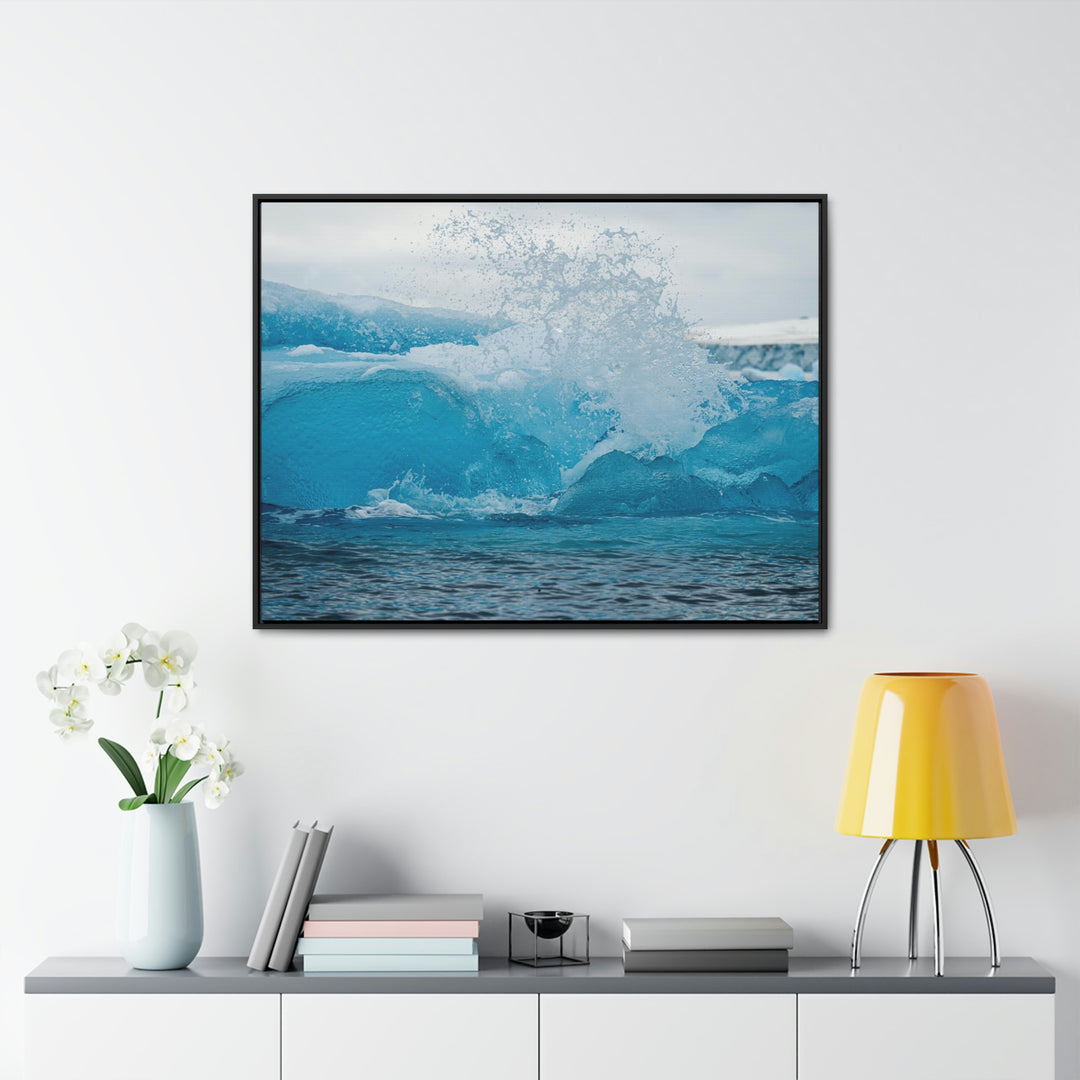 Freezing Splash - Canvas with Frame