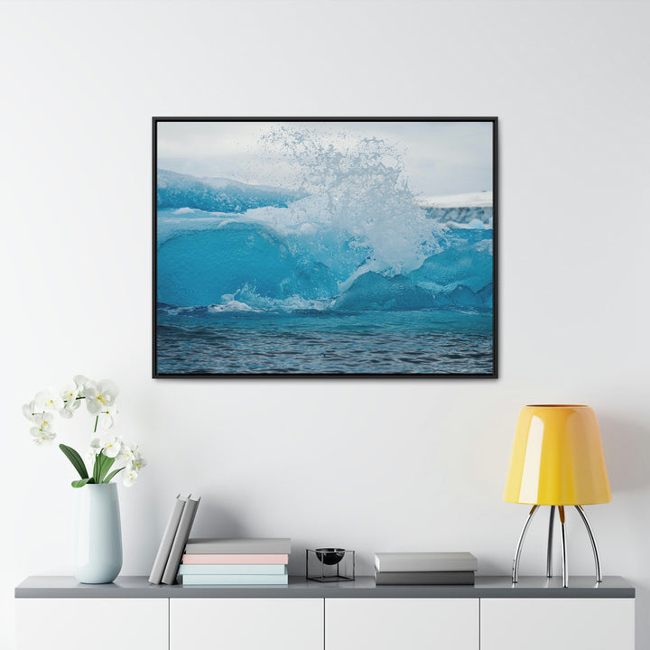 Freezing Splash - Canvas with Frame