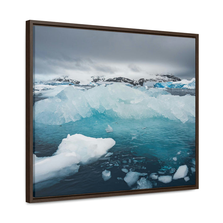 Floating Ice - Canvas with Frame