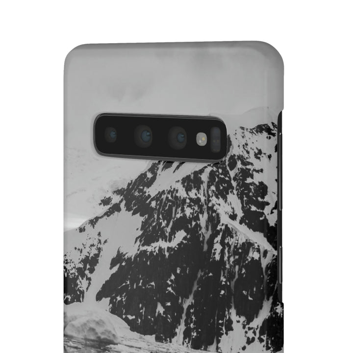 Reflected Calm in Black and White - Phone Case