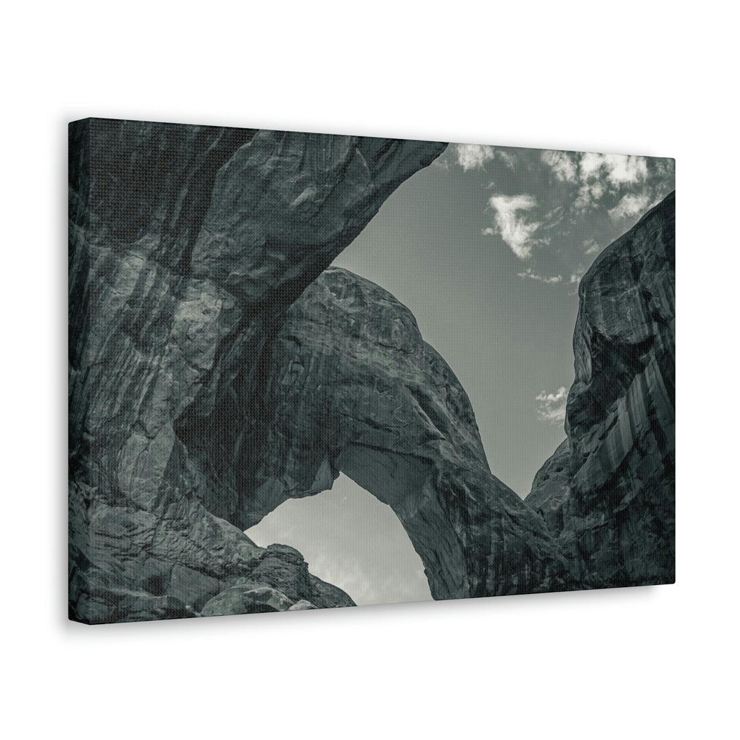 Natural Frames Part 4 in Black and White - Canvas