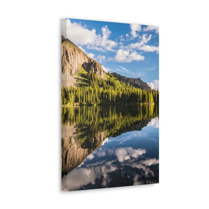 Mountain Scene Reflected - Canvas