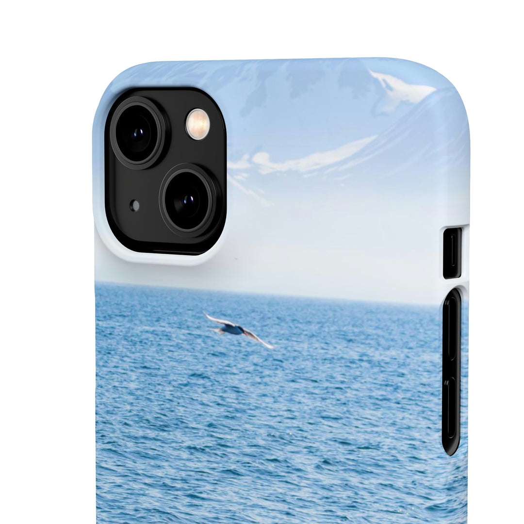 A Whale and A Mountain - Phone Case