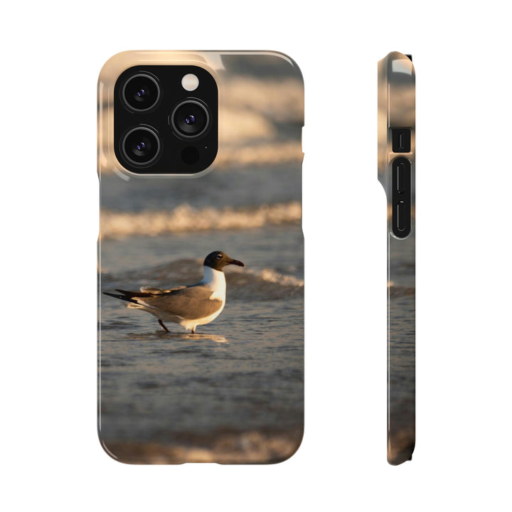 Laughing Gull in the Surf - Phone Case