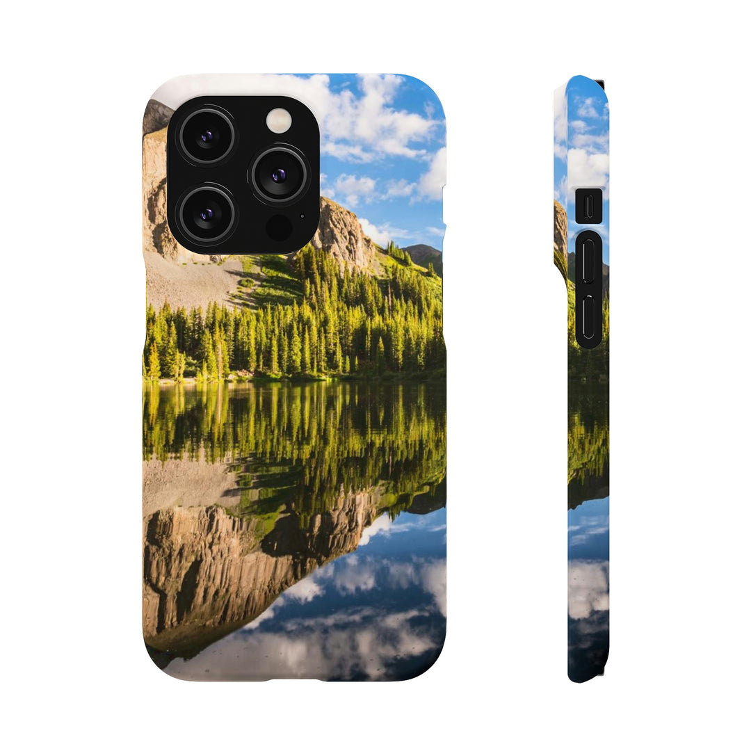 Mountain Scene Reflected - Phone Case